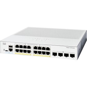 Cisco CISCO Catalyst 1300 16-port GE PoE riadený sieťový switch; C1300-16P-4X