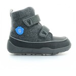 Affenzahn Comfy Walk Wool Midboot Dog Dark Grey