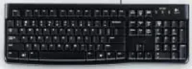 Logitech K120 čierna / Klávesnica / USB / Italian layout (920-002492)