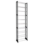 Verk Skladací botník Amazing Shoe Rack 50 párov čierna