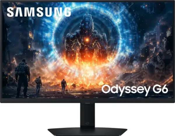 27" Samsung Odyssey G6 FG606 čierna / Monitor / IPS / 2560 x 1440 / 350Hz / DisplayHDR 1400 / HDMI + DP / VESA (LS27FG606EUXEN)