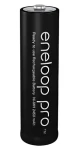 Panasonic Eneloop Pro AA 2500 mAh 4 ks / Nabíjacie batérie / Ni-MH / blister a cestovné puzdro (BK-3HCDE/4CP+CASE)