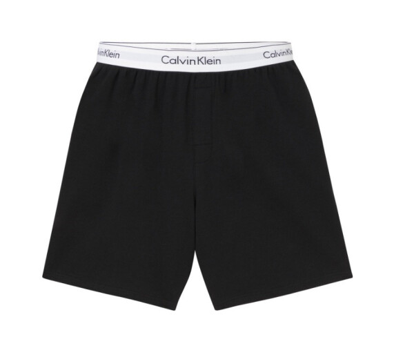 Pánske kraťasy na spanie NM2303E UB1 čierna Calvin Klein černá