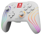 PDP Afterglow Wave biela / Herný ovládač / bezdrôtový / Nintendo Switch / Programovateľné tlačidlá / Podsvietenie (500-252-WH)