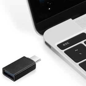 Gembird USB-C na USB 2.0 adaptér / USB 2.0 F / USB-C M / čierna (A-USB2-CMAF-01)