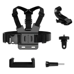 Hurtel Hrudný popruh 5v1 pre akčné kamery / Hrudný popruh / GoPro / DJI / Insta360 / SJCAM / Eken