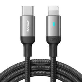Joyroom S-CL020A10 Nabíjací kábel USB-C (M) - Lightning (M) 20W 1.2m čierna (S-CL020A10 1.2m LB)