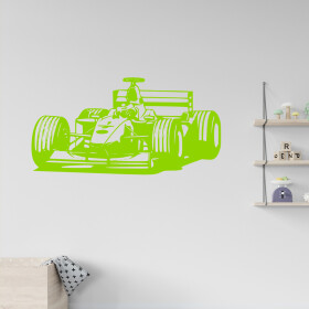 Veselá Stena Samolepka Formula Farba: zelená, Veľkosť: 100 x 51 cm