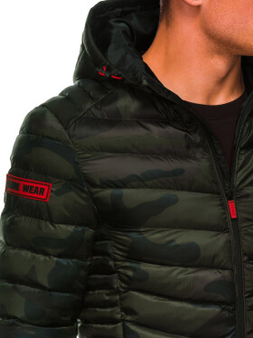 Pánska bunda Ombre Jacket C368 Camo L