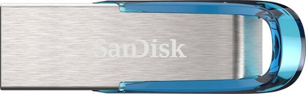 SanDisk Ultra Flair 128 GB modrá / Flash Disk / USB 3.0 / čítanie: 150 MBs (SDCZ73-128G-G46B)