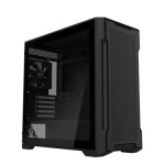 GIGABYTE GB-C102G čierna / Micro-ATX / 2x USB-A 3.0 / 2x 120mm / bez zdroja / priehľadná bočnica (GB-C102G)