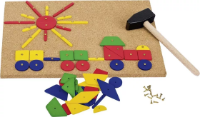 Goki Goki Zatĺkačka s korkovou podložkou XXL vrátane predlôh