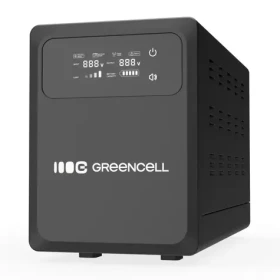 Green Cell 1500VA / 1000W / Záložný zdroj / 2-6 ms / 12V / 2x Schuko (UPSLPPC1000)