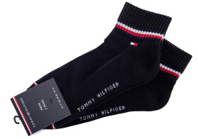 Ponožky Tommy Hilfiger 2Pack 100001094 Black 47-49