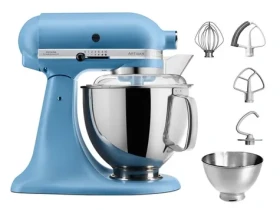 KitchenAid Kuchynský robot Artisan 5KSM175PSEVB matná modrá / 300W / 4,8L (5KSM175PSEVB)