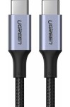 Ugreen US316 Kábel USB-C (M) - USB-C (M) 2 m čierna / 100W (70429B)