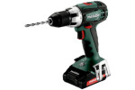 Metabo BS 18 LT COMPACT / Aku vŕtačka / 12V / Li-Ion / 2x 2.0Ah / 1600 ot-min / 60 Nm (MET602102530)