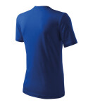 Ťažké unisex tričko kráľovská modrá S