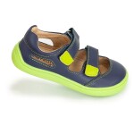 Chlapčenské barefoot sandále TERY NAVY, protetika, modrá - 21