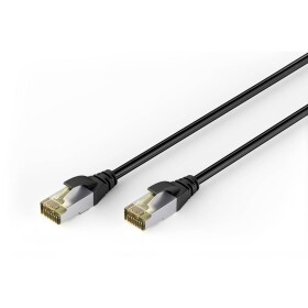 Digitus DK-1644-A-050-OD RJ45 sieťové káble, prepojovacie káble CAT 6A 5 m čierna 1 ks; DK-1644-A-050-OD