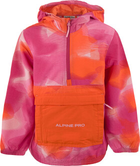 Detská vodoodpudivá bunda ALPINE PRO GOZERO carmine rose