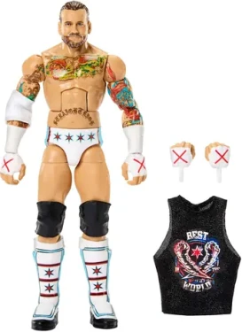 Mattel JHT46 Figúrka WWE Elite CM Punk
