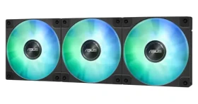 Asus LC 360 ARGB čierna / Komplet vodného chladenia CPU / 360 mm / 3x 120mm / 800-1800 RPM / ARGB (90RC01X1-B0EAY0)