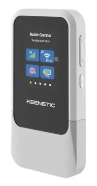 Keenetic Roamer 5G KN-5210-01- EU / Router / Wi-Fi 6 / AX1800 / 4G LTE / Mesh / USB 3.0 (KN-5210-01-EU)
