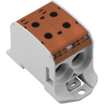 Weidmüller 2502730000 priechodná svorka 47 mm skrutkovací hnedá 1 ks; 2502730000