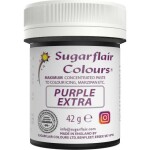 Gélová farba extra purple 42 g - Sugarflair - Sugarflair