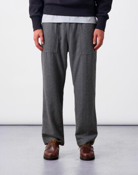 Service Works Flannel Chef Pants Charcoal XL