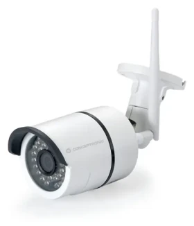 Conceptronic IPCam Wireless Cloud biela / Vonkajšia IP kamera / 1280x720 / IP66 / Wi-Fi / IR / RJ-45 (JARETH02W)