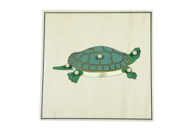 Moyo Montessori Moyo Montessori Puzzle s kostrou - korytnačka