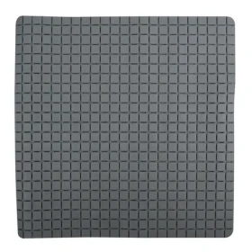 MSV QUADRO Premium protišmyková podložka do sprchy šedá / SBS kaučuk / 54 x 54 cm