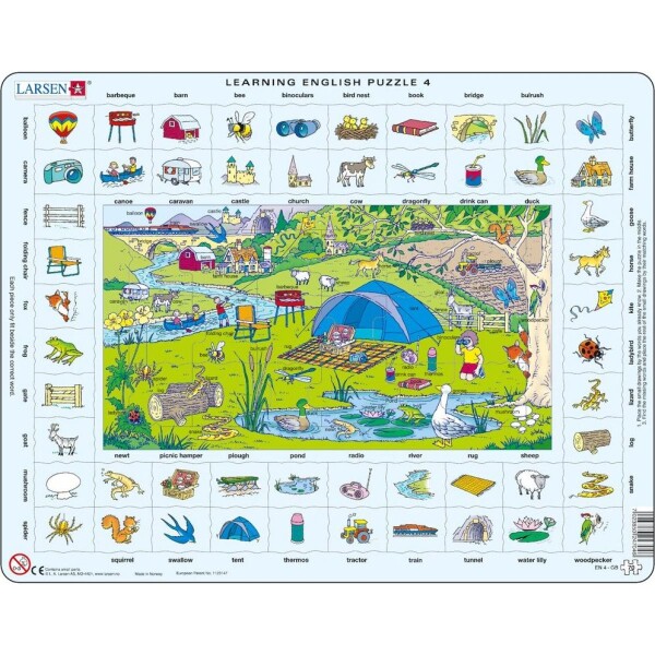 Larsen Puzzle Hodina angličtiny 4