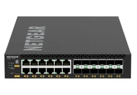 Netgear XSM4324-100NES / Switch / 12x RJ-45 10G / 12x SFP+ 10G / L3 / bez PoE (XSM4324-100NES)