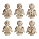 Detoa Vianočné ozdoby anjelikovia