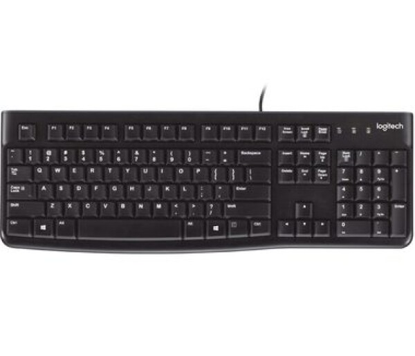 Logitech klávesnica K120 For Business SK-SK / USB / Drôtová / Čierna (920-002641)