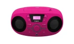 BigBen CD61RUSB ružová / Prenosný CD prehrávač / MP3 / FM / 6 x LR14 (8bcd61rusb)