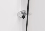 CERANO - Sprchová zástena Walk-in Medin Ľ/P - 8 mm - chróm, transparentné sklo - 160x195 - dvojdielna posuvná CER-478000