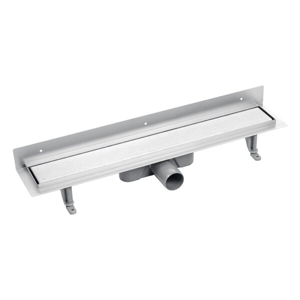Laveo - Basso - sprchový žľab nástenný 60 cm, nerez COB_261D