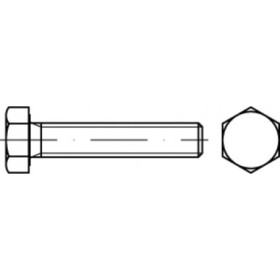 TOOLCRAFT TO-5443689 šesťhranná skrutka 25 mm 22 mm vonkajší šesťhran 83933 ocel glavanizované zinkom 100 ks; TO-5443689