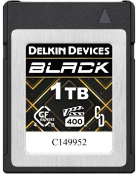 Delkin Delkin CFexpress 4.0 BLACK | Type B | R3630/W3130 (VPG400) 1TB