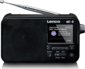 Lenco Lenco PDR-036BK - DAB+/FM-Radio mit Bluetooth® - Schwarz