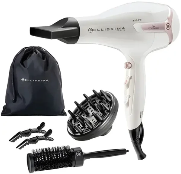 BELLISSIMA Fén K9 2600 ION / AC motor / Ionizácia / 2 rýchlosti / 3 teploty / 2300 W (100002143865)