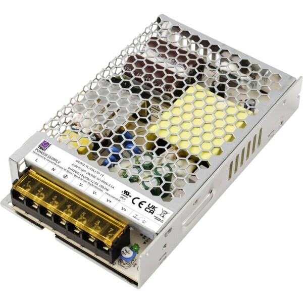 TRU COMPONENTS TC-YEL150-12 sieťový adaptér / napájanie 12 V/DC 12.5 A 150 W; TC-13496752