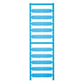 Weidmüller 1248840000 SFX 10/60 S MC NE BL značenie káblov Druh montáže: káblové spony Potlačiteľná plocha: 11 x 60 mm modrá Počet markerov: 50 50 ks; 1248840000