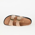 Tenisky Birkenstock Arizona Droplet Buckle Natural Leather Patent High-Shine New Beige EUR 40