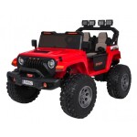 Mamido Elektrické autíčko Extreme Sport 4x4 s premenlivou veľkosťou červené