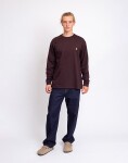 Carhartt WIP L/S Chase T-Shirt Palisander / Gold S